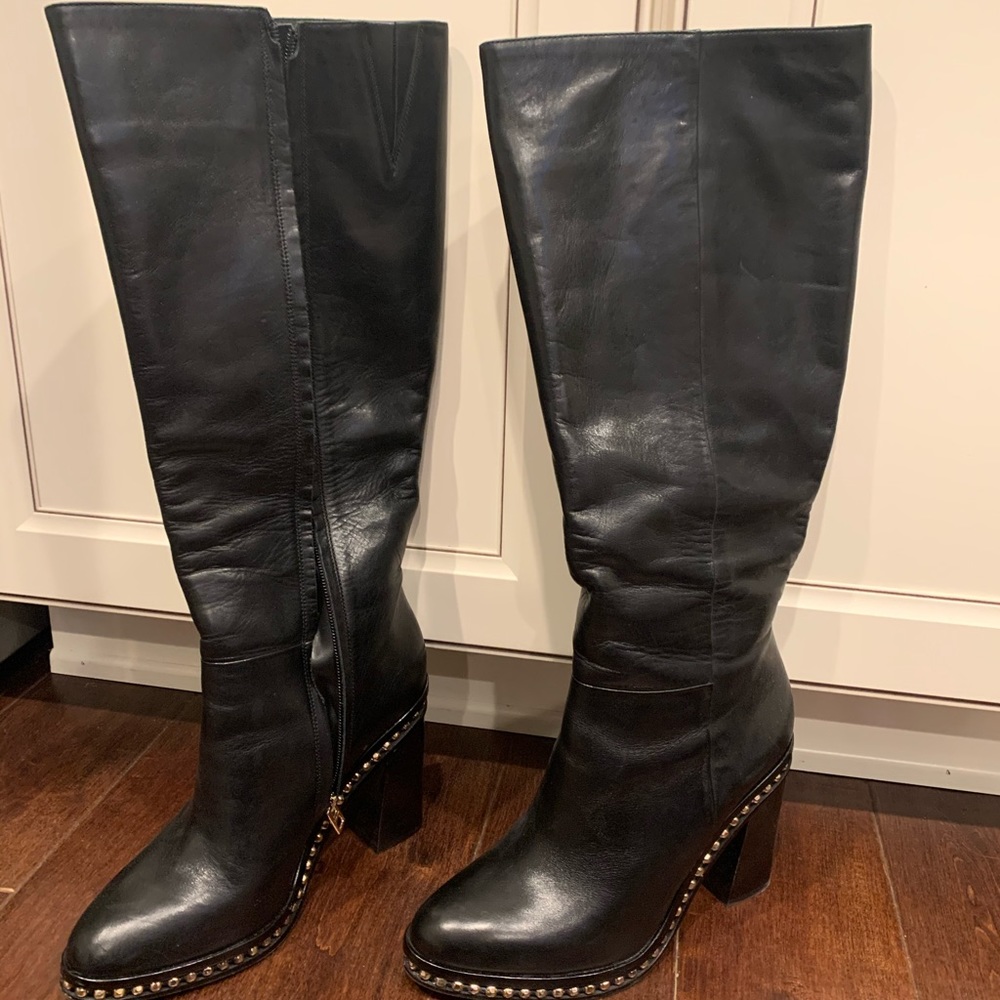 Coach Boots with Heel - Picture 2 of 3